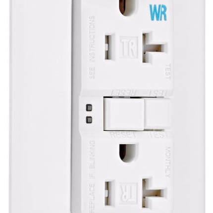 TWRSGF20W, GFCI Duplex Receptacle