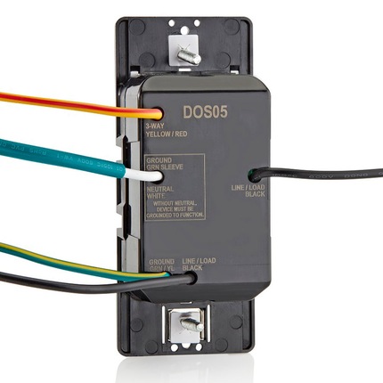 Decora Occupancy Motion Sensor Light Switch, Auto-On, 5A, Residential Grade, Single Pole or 3-Way