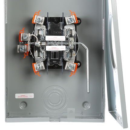 200A 5J RGLS 1POS LVRBPS MS OH/UG 7/8 BL