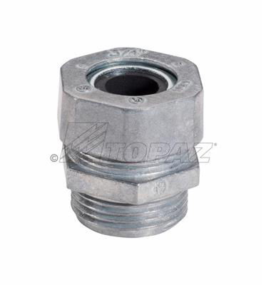 3/4" Zinc Die Cast Flexible Cord Connectors Cable Range .625"-.750"