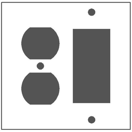 98672, Wallplate