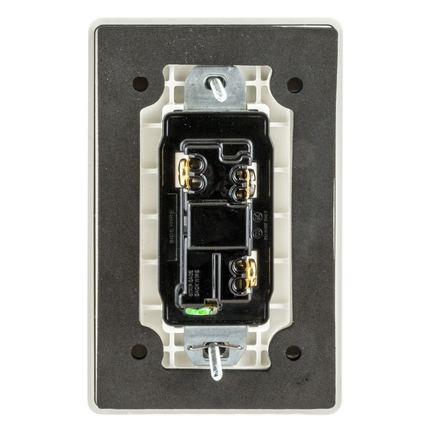 ROCKER SW WR SP/3W 20A 120/277V GY