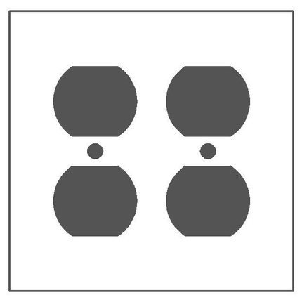 64102, Wallplate