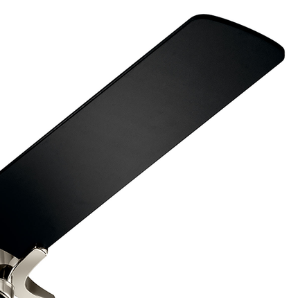 Zeus LED 60" Fan Polished Nickel