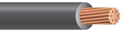 WIRE XHHW-8-BLK-7STR-CU-2500S/R