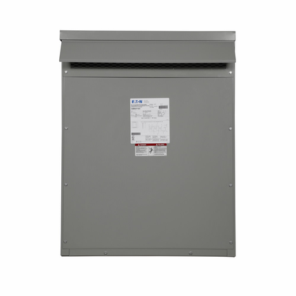 Eaton General purpose ventilated transformer, DT-3 (3-phase), PV 480V, Taps: 2 at +2.5% /4 at -2.5%, SV 240 delta, 150°C rise w/ 200°C insulation systeam, 75 kVA, EE