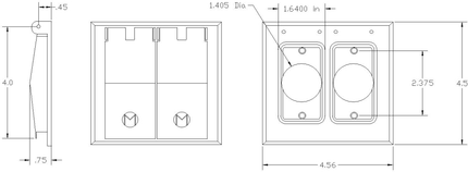 30461, Weatherproof Device Box Cover