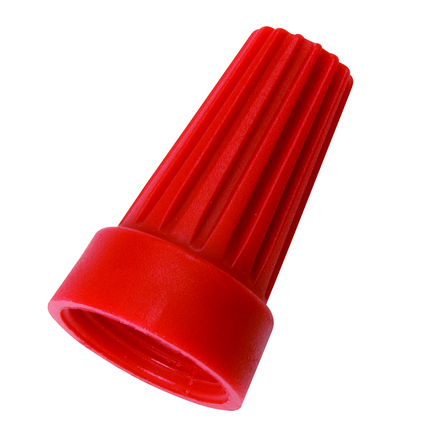 WireTwist® Wire Connector, Model WT6 Red, Box of 100