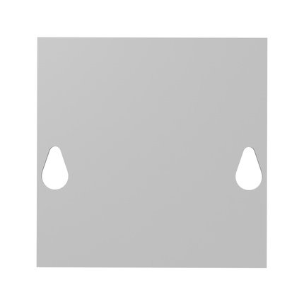 Front Cover Type 1 4X4 Screw Cover ANSI 61 Gray Steel