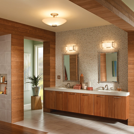Eileen Modern Rectangular Mirror Nickel