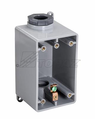 1" Single FDC Weatherproof Box