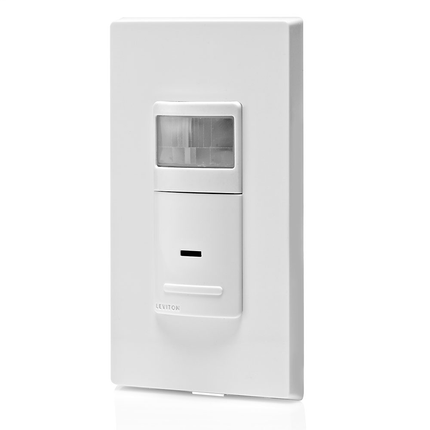 Decora Vacancy Motion Sensor In-Wall Switch, Manual-On, 2.5A, Single Pole