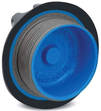 PVC CTD CVR 1/2 TO 1IN IRON GRAY