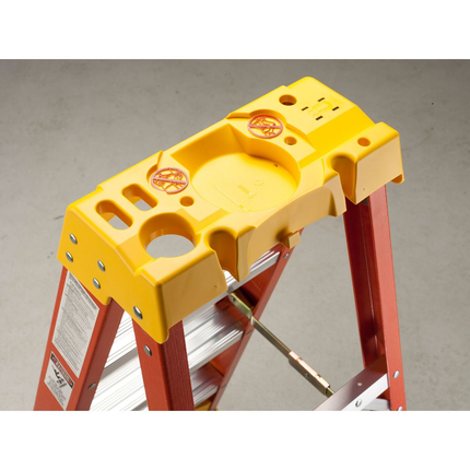 6208 8 ft Type IA Fiberglass Step Ladder