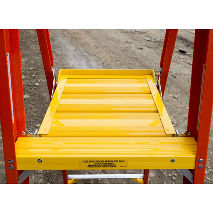 PD6208 Type IA Fiberglass Podium Ladder