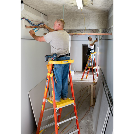 PD6208 Type IA Fiberglass Podium Ladder