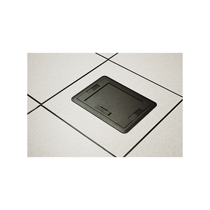 Evolution Series EFB6, EFB8, EFT10 Floor Box Surface Style Cover with Carpet Insert