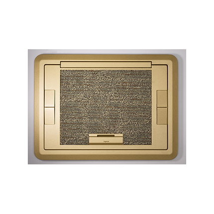 Evolution Series EFB6, EFB8, EFT10 Floor Box Surface Style Cover with Carpet Insert