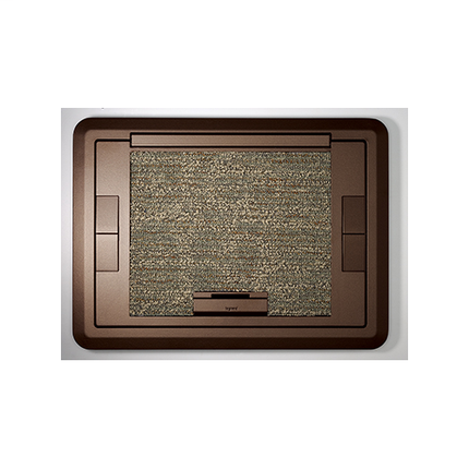 Evolution Series EFB6, EFB8, EFT10 Floor Box Surface Style Cover with Carpet Insert