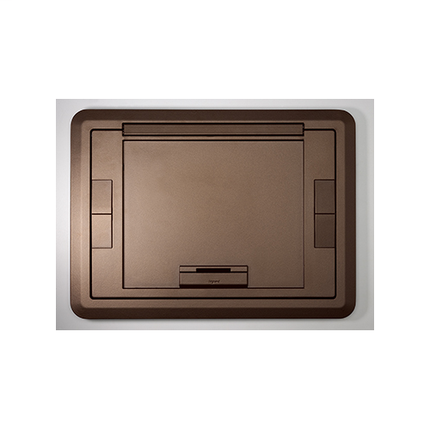 Evolution Series EFB6, EFB8, EFT10 Floor Box Surface Style Cover with Carpet Insert