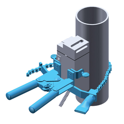 Handle Clamp with Chain Support