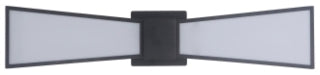 CRAFTMADE 18925MBK-LED GALLANT 2 LIGHT LED WALL SCONCE IN MATTE BLACK