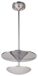CRAFTMADE 42940-PLN-LED ECHO 1 LIGHT LED PENDANT IN POLISHED NICKEL