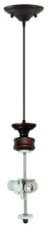 CRAFTMADE JSP-03-OLB DESIGN & COMBINE 3 LIGHT CORD PENDANT KIT HARDWARE IN OLD BRONZE