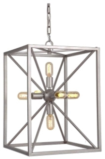 CRAFTMADE P630AO6 6 LIGHT PENDANT WITH CHAIN IN ATHENIAN OBOL