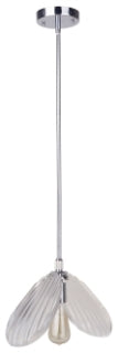 CRAFTMADE P660CH1 1 LIGHT MINI PENDANT IN CHROME