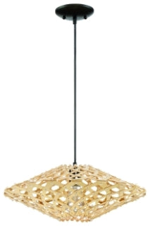 CRAFTMADE P695ESP1 1 LIGHT MINI PENDANT W/CORD IN ESPRESSO