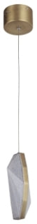 CRAFTMADE P771PAB1-LED 1 LIGHT LED MINI PENDANT W/CABLE IN PATINA AGED BRASS