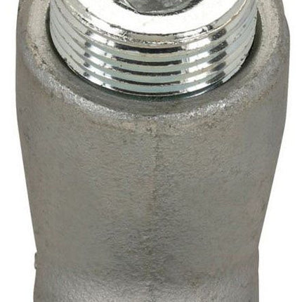 Eaton Crouse-Hinds series EYS conduit sealing fitting, Female, Feraloy iron alloy and/or ductile iron, Vertical only, Group B rated, 1/2"