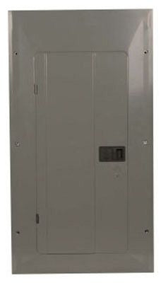 Eaton Eaton BR main lug loadcenter,No feed-thru lugs, 125 A,C4,Aluminum, Riser panel,Metallic,10 kAIC,BR,24 Circuits,Twenty-four pole,20 Spaces,Three-wire,Single-phase,Type BR 1-inch breakers,120/240V,#6-2/0 AWG Cu/Al