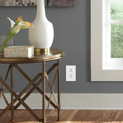LUTRON SCRS-15-TR-SD SATIN 15A RECP TMP RST SCRS-15-TR-SD