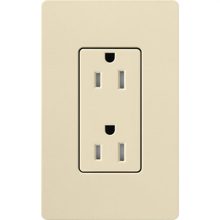 LUTRON SCRS-15-TR-SD SATIN 15A RECP TMP RST SCRS-15-TR-SD