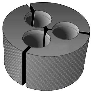 OZ-GEDNEY RPLG-3001-2 TYPE R 3 IN CBL SPRT PLG-2