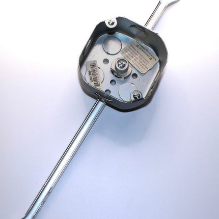 4 IN OCTAGON BOX DRAWN 1-1/2 IN DEEP TWO 1/2 IN KOS & NMSC CLAMPS BAR HANGER