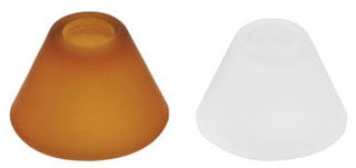 TECH LIGHTING 700LICOAM CONE GLASS SHIELD AMBER ALUM