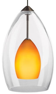 TECH LIGHTING 700MO2FIRCMS MO2 FIRE INNER AMBER S.NKL