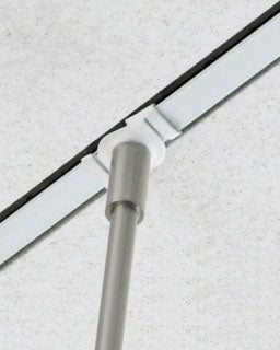 TECH LIGHTING 700TTTBAR9CBW TT T-BAR CLIP 9/16IN BLK WH