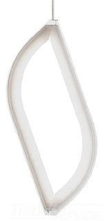 TECH LIGHTING 700FJFLMWS-LED FJ-FOLIUM PENDANT WH SN-LED