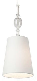 TECH LIGHTING 700MPKIEWCC MP-KIEV PND WHITE CLR TOP CH
