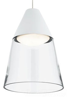 TECH LIGHTING 700MOMSQCWS-LED MO-MASQUE PEND CL-WH SN-LED