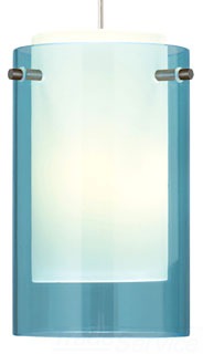 TECH LIGHTING 700TTECPQS TT-ECHO PEND. LRG AQUA S.NKL