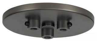 TECH LIGHTING 700TDMRD3TW TD-MINI CNPY 3 PORT RND MT WH