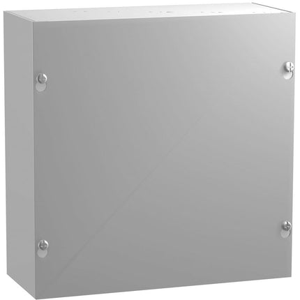 HAMMOND CS202010 N1 SCREW COVER - 20 X 20 X 10 - STEEL/GRAY