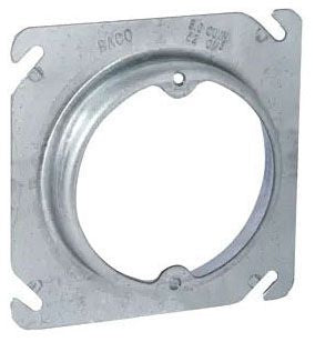 RACO 759 4SQ FIXTR CVR OPEN - RAISED 3/4 W EARS
