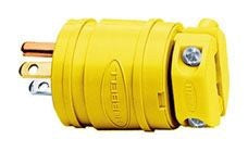 HUBBELL HBL1447 ELASTOGRIP PLUG 15A 125V 5-15P