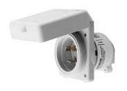 HUBBELL HBL303NMELCIS HULL INLET 30A 125V ELCI KIT SS